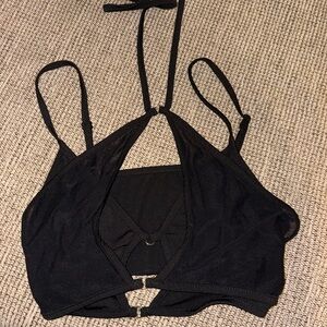 Black Crop Top